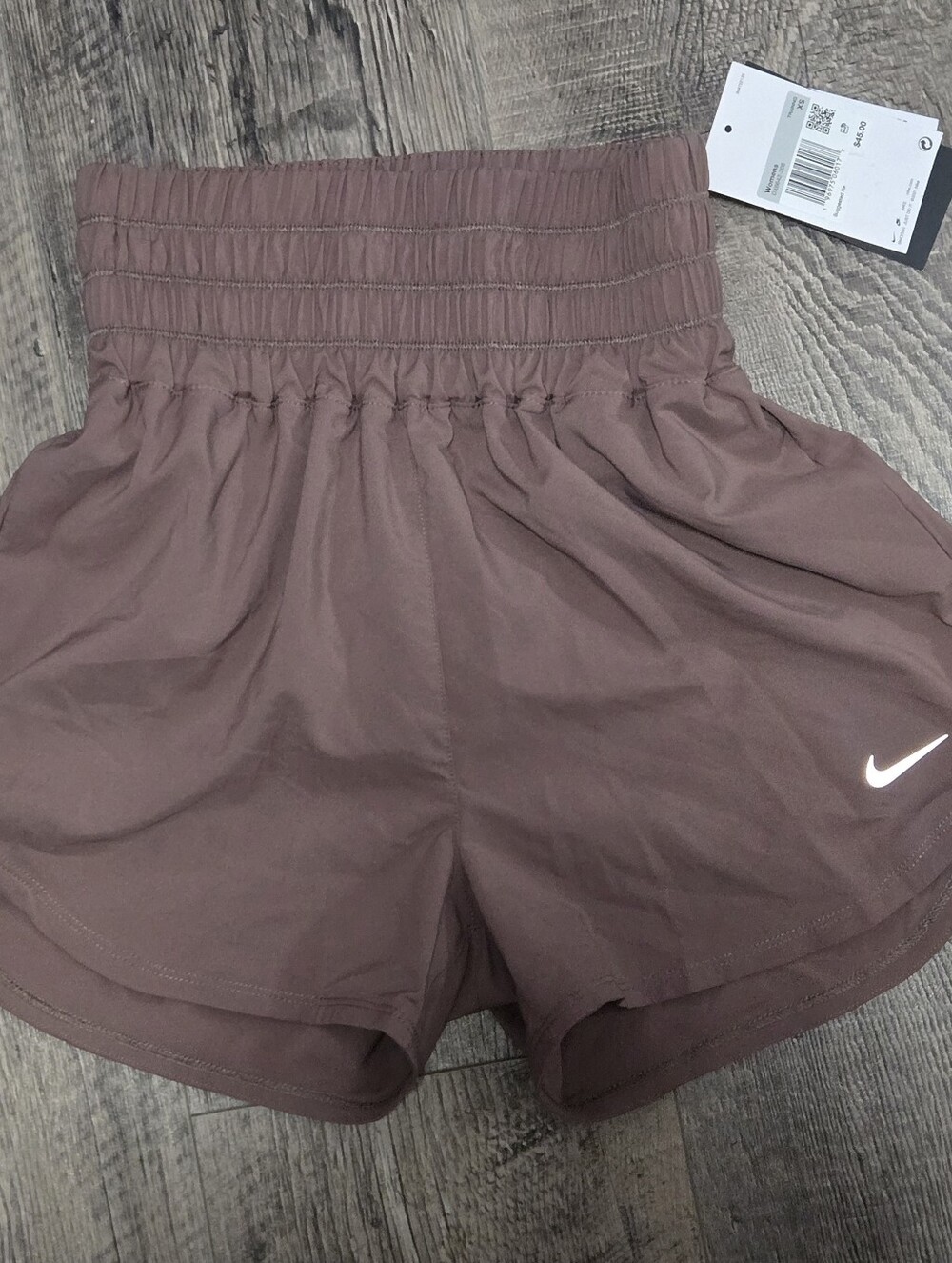 High-Waist Women’s Shorts - Mauve